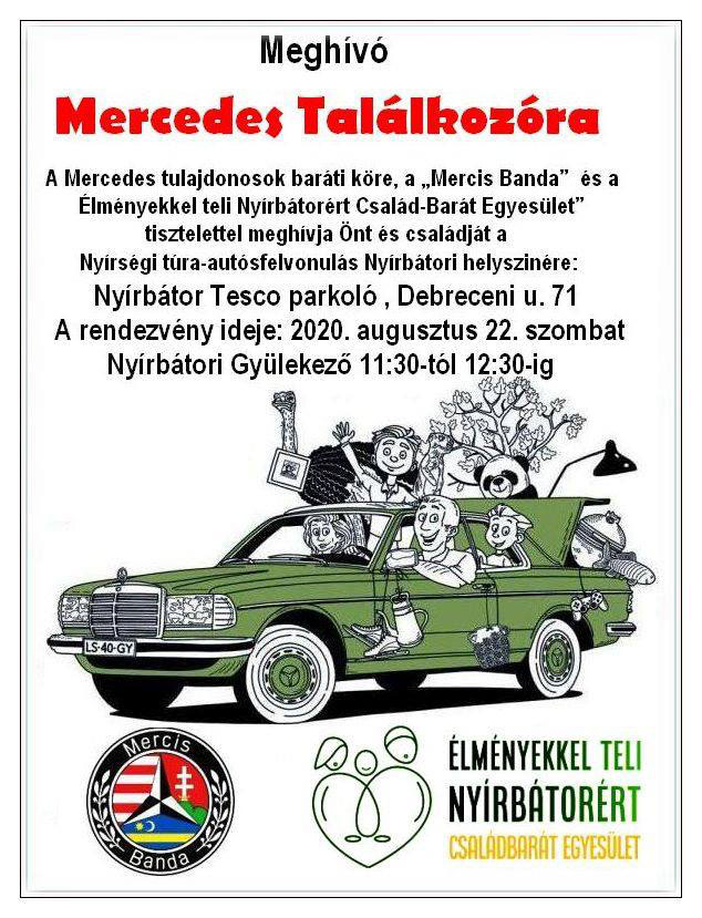Meghívó a Mercedes Találkozóra