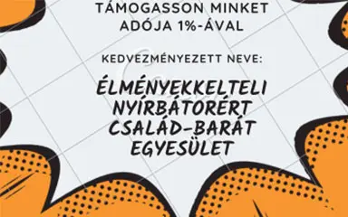 Szja 1% a nyírbátori Család barát Egyesületnek